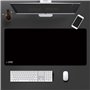 Desk Gaming Mouse Pad Μαύρο 90x40x0.3 cm