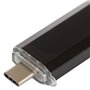 USB 2.0 Stick  2 σε 1 Μαύρο 16 GB (Type C &amp USB)