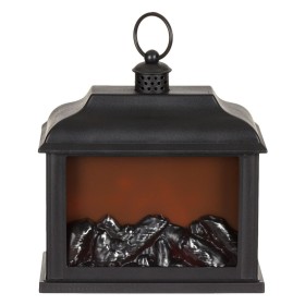 Φανάρι - Τζάκι Διακοσμητικό Μαύρο 21x10x20 cm Φανάρι - Τζάκι Διακοσμητικό Μαύρο 21x10x20 cm