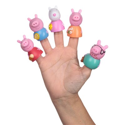 Παιχνίδι Finger Puppet Peppa - 5 τμχ.