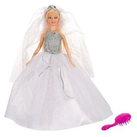 Κούκλα Μανεκέν Νύφη με Πέπλο 30 cm