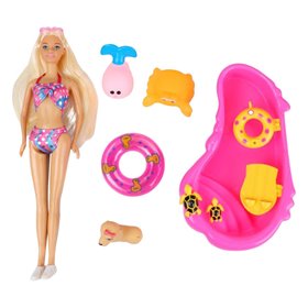 Κούκλα Καλοκαιρινές Διακοπές με Αξεσουάρ