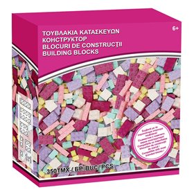 Τουβλάκια Κατασκευών Βasic για Κορίτσι (350 Κομμάτια)