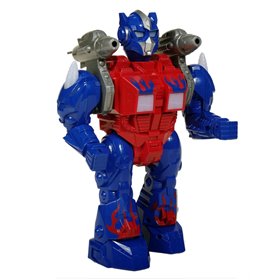 Ρομπότ Παιχνίδι Μπαταρίας με Πυραύλους Κίνηση Ήχο &amp Φως 