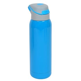 Ισοθερμικό Παγούρι - Θερμός με Καλαμάκι Σιέλ 500 ml. Ισοθερμικό Παγούρι - Θερμός με Καλαμάκι Σιέλ 500 ml.