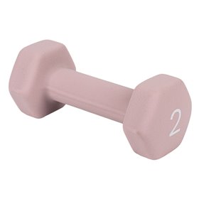 Βαράκι Neoprene Εξάγωνο Powder Pink 2 kg