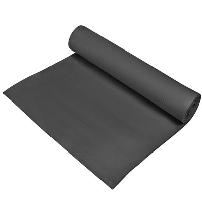 Τάπητας Γυμναστικής - Yoga Μαύρος 180x60x0.6 cm