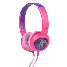 Ακουστικά Κεφαλής Φούξια Μονόκερος