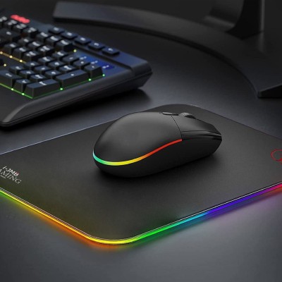Gaming Mouse Pad με LED Φως Εναλλαγής Χρωμάτων 35x25 cm
