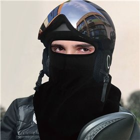 Μπαλακλάβα με Λαιμό Μαύρη