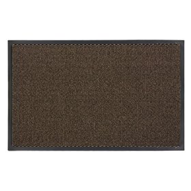 Πατάκι - Χαλάκι Εξώπορτας Καφέ Μαύρο Ρίγες 80x50 cm