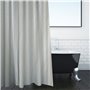 Κουρτίνα Μπάνιου Λευκή Jacquard 180x180 cm