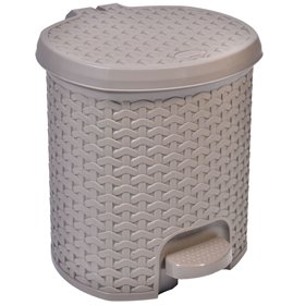 Κάδος Μπάνιου Ρατάν Taupe 5.5 lt