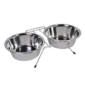 Σετ Μπολ Φαγητού Μεταλλικό 1600 ml