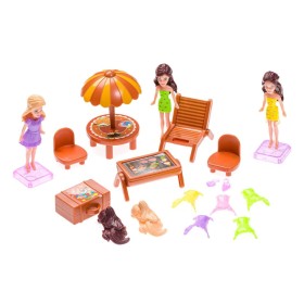 Σετ Παραλίας με  Κούκλες Μίνι &amp Αξεσουάρ