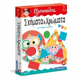 Επιτραπέζιο Εκπαιδευτικό Παιχνίδι Σχήματα &amp Χρώματα - Clementoni