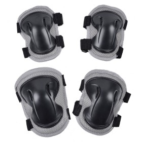 Σετ Προστασίας Γόνατα &amp Αγκώνες Μαύρα