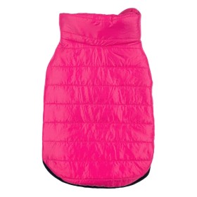 Μπουφάν Κατοικίδιου Φούξια με Γιακά Μπουφάν Κατοικίδιου Φούξια με Γιακά