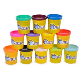 DOH Σετ Βαζάκια Πλαστελίνης 85 g - 12 τμχ.