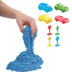 Άμμος Χειροτεχνίας με Καλούπια Οχήματα