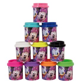 Πλαστελίνη Disney Minnie Κουτί Με 10 Βαζάκια Και Καπάκια Καλουπάκια 500 g - AS