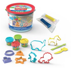 Κουβάς με Πλαστελίνη DOH &amp Αξεσουάρ - Fisher Price