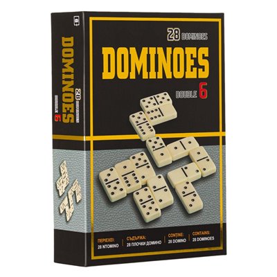 Επιτραπέζιο Παιχνίδι Dominoes - 28 πιόνια