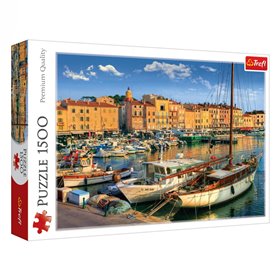 Παζλ Κάστρο Παλιό Λιμάνι Saint Tropez (1500 Κομμάτια) - Trefl Παζλ Κάστρο Παλιό Λιμάνι Saint Tropez (1500 Κομμάτια) - Trefl
