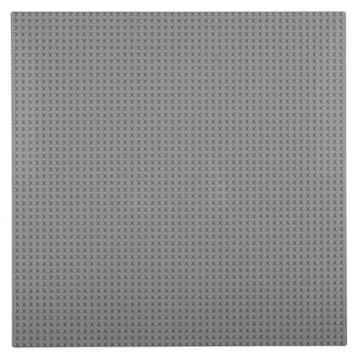 Βάση για Τουβλάκια Κατασκευών Γκρι 40x40 cm