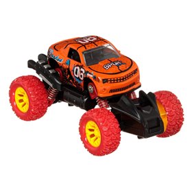 Όχημα Off Road Πορτοκαλί Κόκκινες Ρόδες