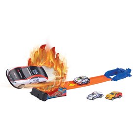 Πίστα Μίνι με Εκτοξευτήρα &amp 4 Αυτοκίνητα