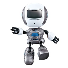 Παιχνίδι Ρομπότ Γκρι με Ήχο &amp Φως 