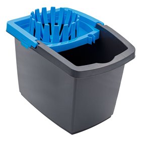 Κουβάς Σφουγγαρίσματος Γκρι Μπλε 15 lt