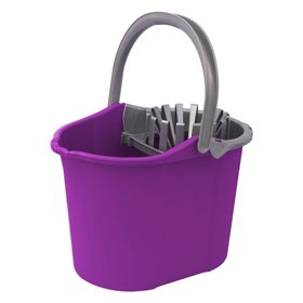 Κουβάς Σφουγγαρίσματος με Ρόδες Μωβ 20 lt