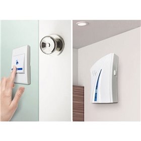 Κουδούνι Πόρτας Ασύρματο με Πομπό &amp Δέκτη