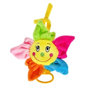 Μουσικό Παιχνίδι Κούνιας Λουλούδι Πολύχρωμο 