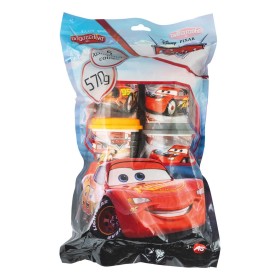 DOH Πλαστελίνη Disney Cars Σακουλάκι Με 5 Βαζάκια Και Καπάκια Καλουπάκια 570 g - AS