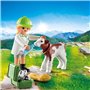 Playmobil Κτηνίατρος με Μοσχαράκι