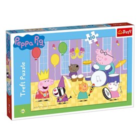 Παζλ PEPPA Πάρτι (100 Κομμάτια) - Trefl