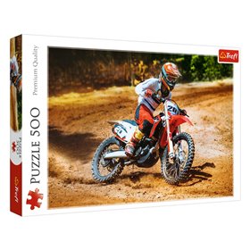 Παζλ Moto Cross Αναβάτης στο Χώμα (500 Κομμάτια) - Trefl Παζλ Moto Cross Αναβάτης στο Χώμα (500 Κομμάτια) - Trefl