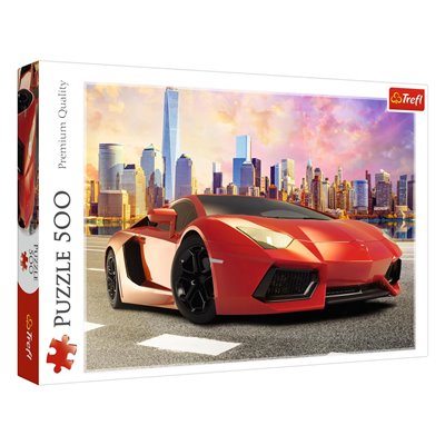 Παζλ Κόκκινη Lamborghini (500 Κομμάτια) - Trefl