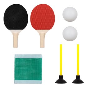 Σετ Mini Ρακέτες Ping Pong με Δίχτυ &amp 3 Μπαλάκια