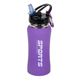 Παγούρι Ανοξείδωτο Ατσάλι Μωβ 500 ml