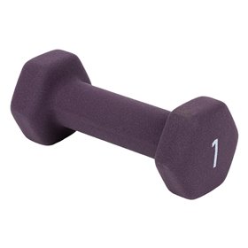 Βαράκι Neoprene Εξάγωνο Μωβ 1 kg