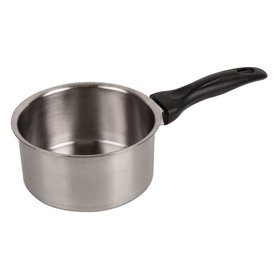 Κατσαρολάκι Μεταλλικό Μαύρη Λαβή 14 εκ.