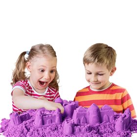 Άμμος Χειροτεχνίας Κουβάς Μωβ Χρώμα 500 g