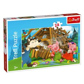 Παζλ 3 Γουρουνάκια (24 κομμάτια) - Trefl