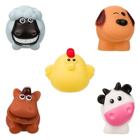 Παιχνίδι Μπάνιου Ζώα Φάρμας - 5 τμχ.