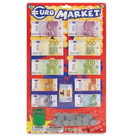 Χαρτονομίσματα και Κέρματα του Ευρώ με Κομπιουτεράκι