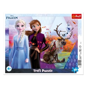 Παζλ Καρτέλα FROZEN 2 Anna Elsa Olaf (25 Κομμάτια) - Trefl